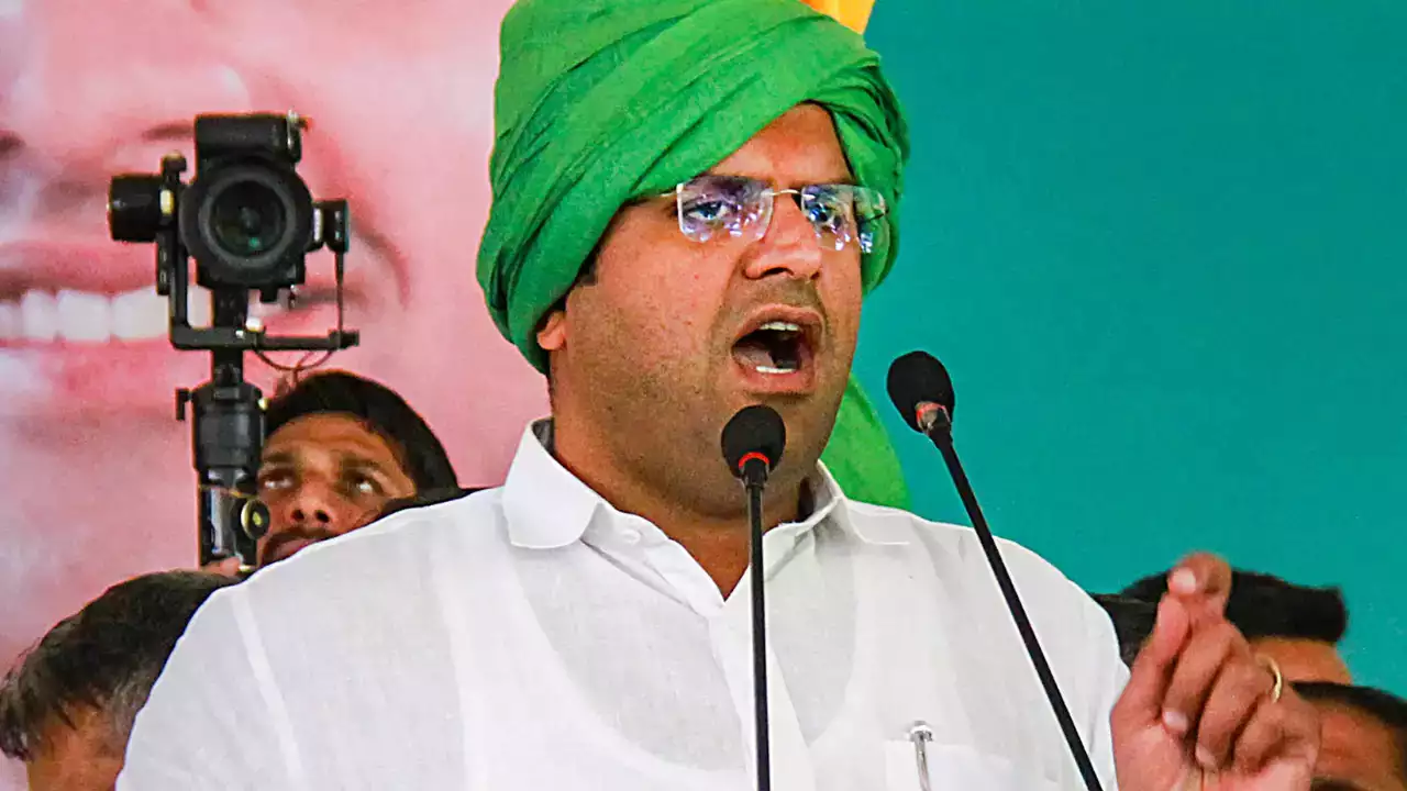 Dushyant Chautala JJP Leader  Highlights Farmer Support Amid Haryana Political Rally 