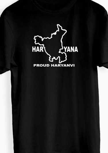 Customized Haryanvi Slogan T-Shirts:
